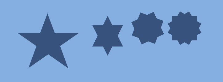 CSS stars